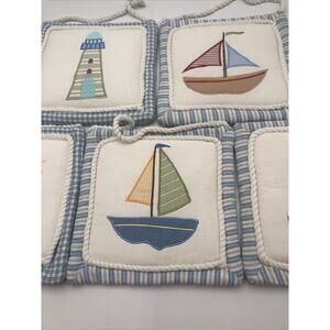 Hampton Koala Baby 5 PC Wall Hangings Crib Nursery Boats Lighthouse Bird